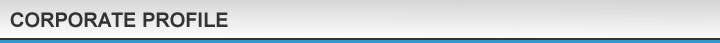 CORPRATE PROFILE