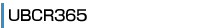 UBCR365