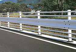 一体型ガードレール 防護柵商品 日鉄建材株式会社