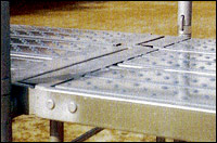 歩行面がフラット