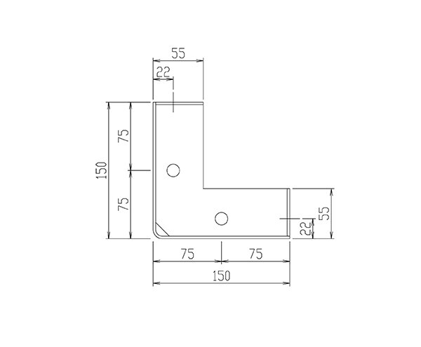 コーナーフォーム (入隅)